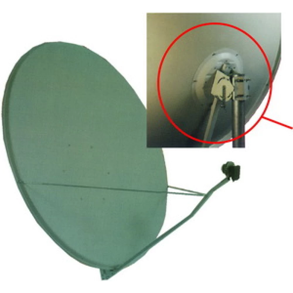 Δορυφορικό κάτοπτρο Αλουμινίου  Gibertini 55x166cm OP150L