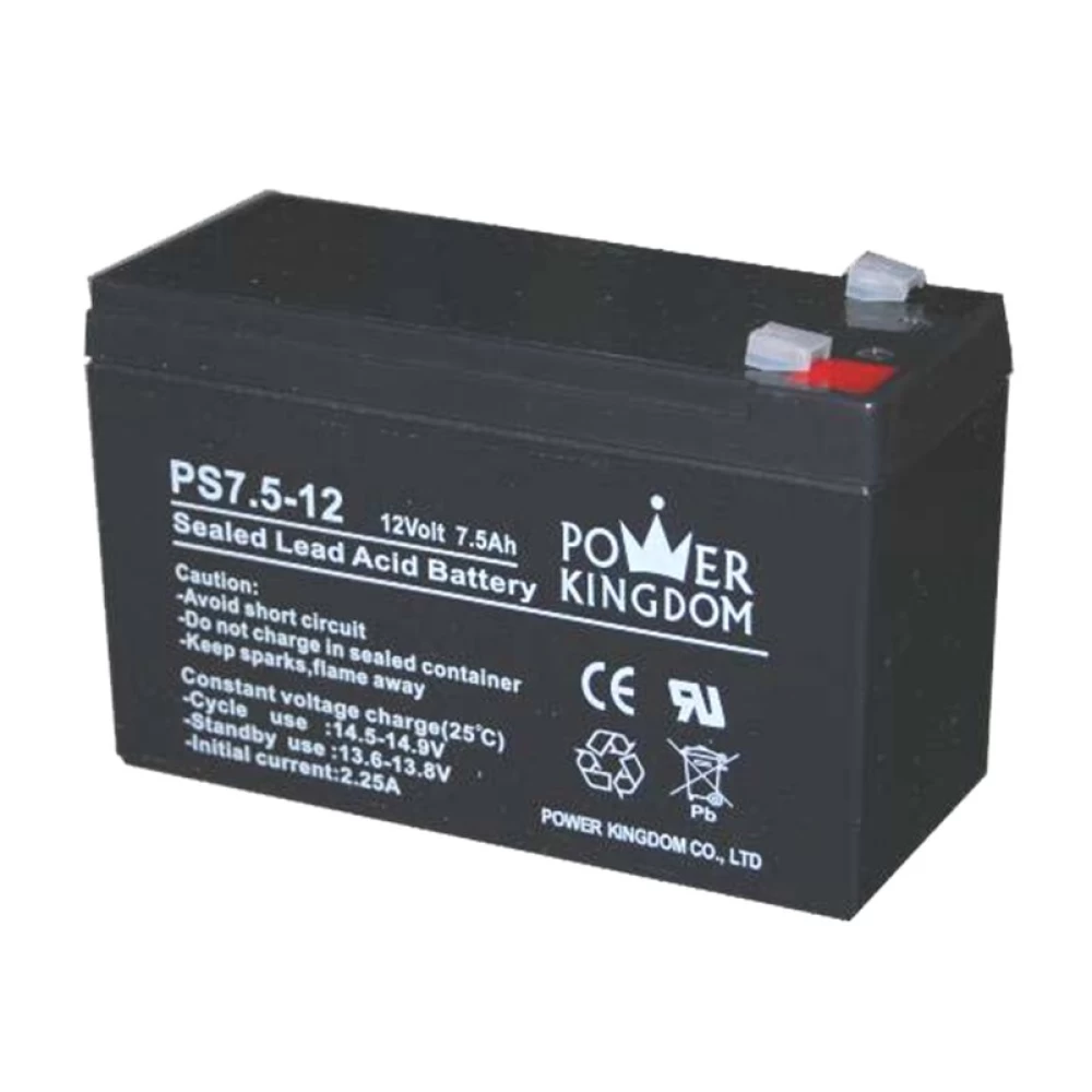 Μπαταρία μολύβδου Kijo- Power Kingdom P7.5-12