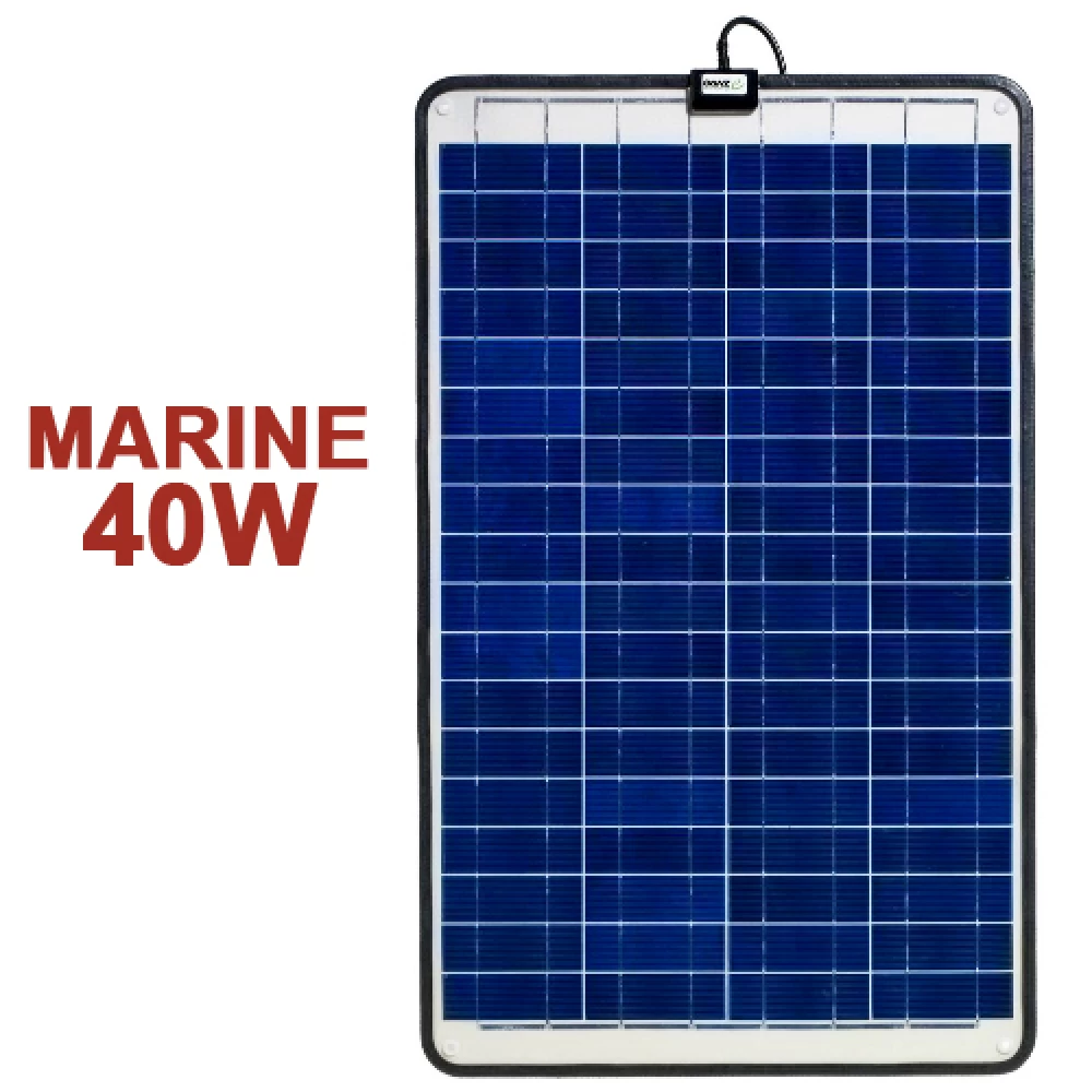 Φωτοβολταικό πάνελ εύκαμπτο 40watt Marine GSP-40