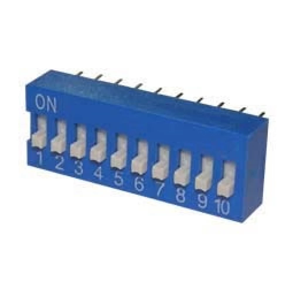 Διακόπτης dip switch 10p EDG110 01.083.0010