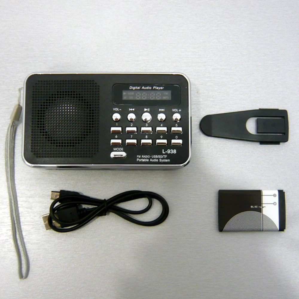 Ραδιόφωνο ψηφιακό FM/AM USB  L-938(H033UR)
