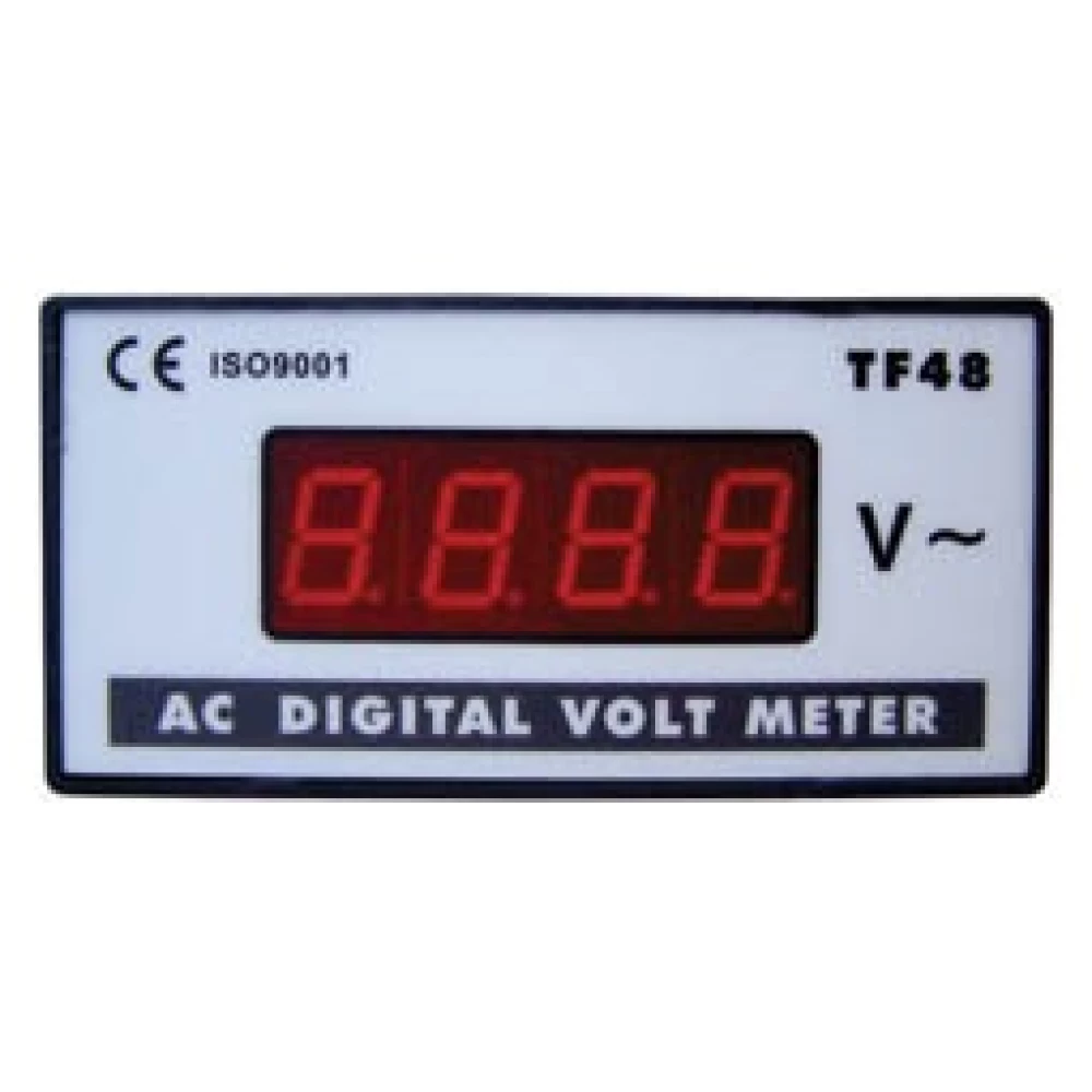 Όργανο πίνακος ψηφιακό βολτόμετρο DM-9648-V 0-300VAC (01.034.0080)