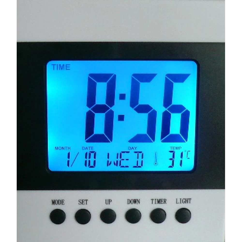 Θερμόμετρο- ρολόι ETP-108/5 (CJ-2088B)