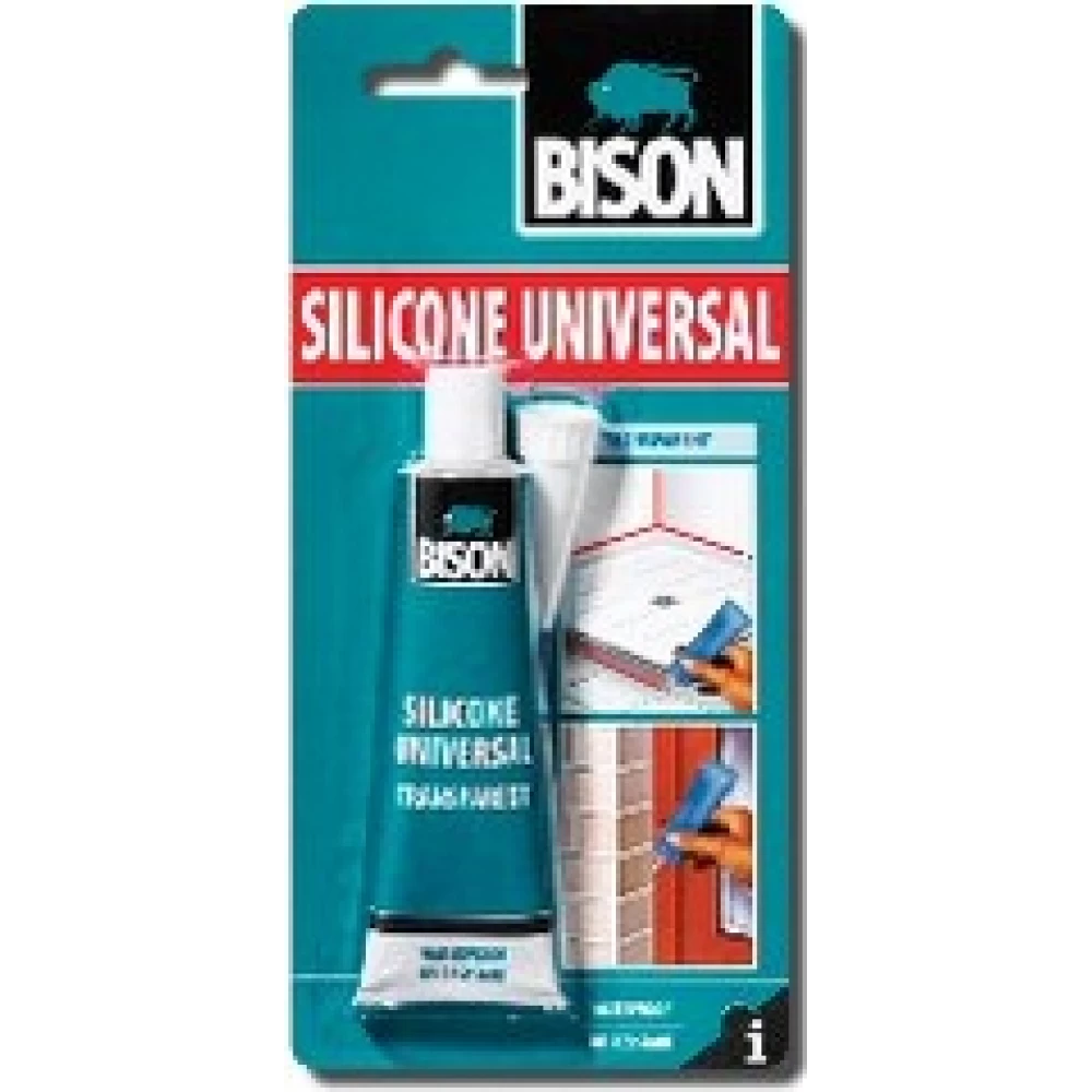 Κόλλα Bison Universal Silicone  white (072060002)