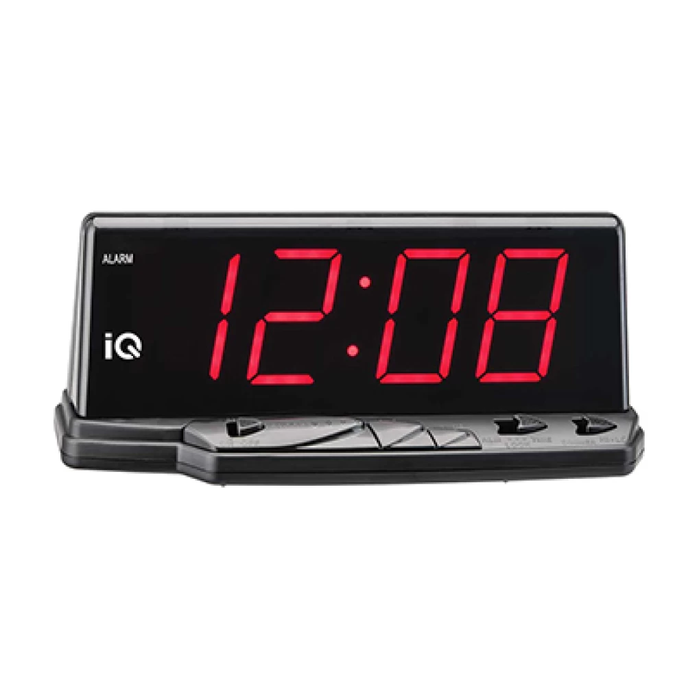 Ρολόι ξυπνητήρι επιτραπεζιο μεγάλη LED Οθόνη 1.8''  IQ CR-025 (J102 )