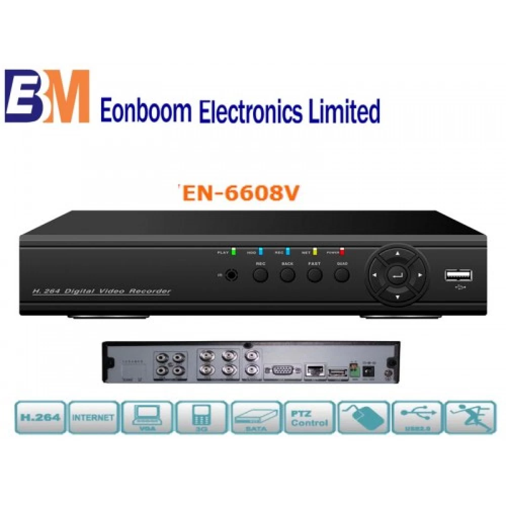 Καταγραφικό DVR 4 καναλιών Eonboom  EN-6604V