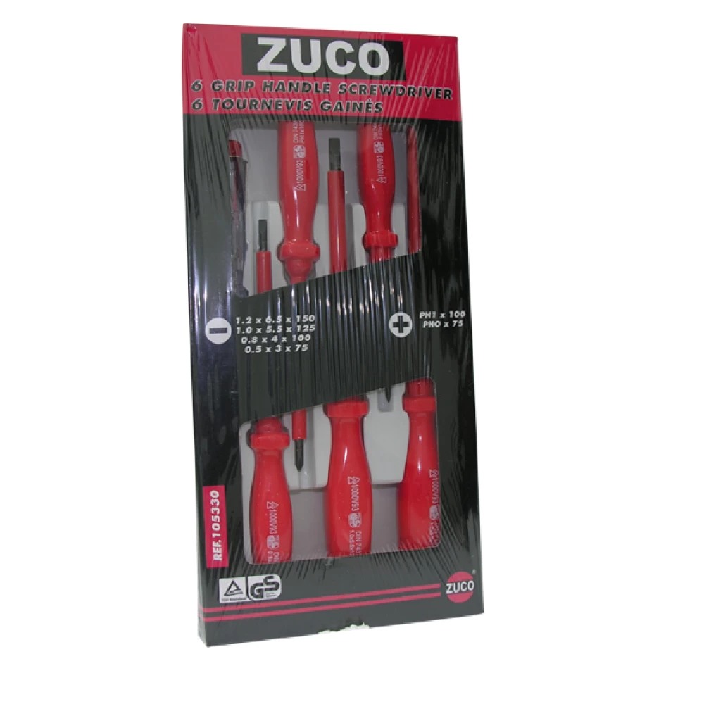 Σέτ κατσαβίδια ηλεκτρολογικά Zuco ref.105330