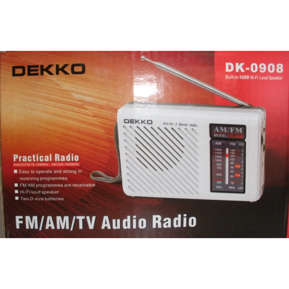 Ραδιόφωνο Dekko FM/AM  DK-0908