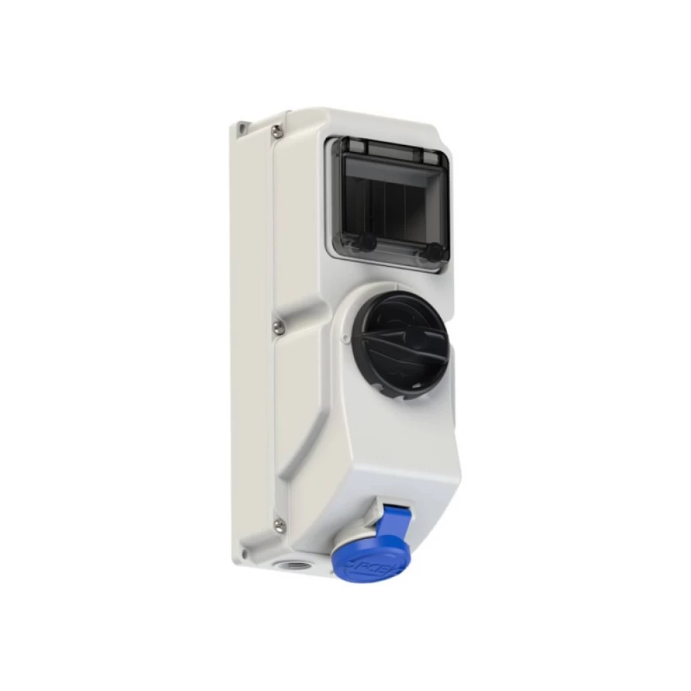 Βιομηχανική πρίζα 7613-6 IP44 PCE (03.004.0079)