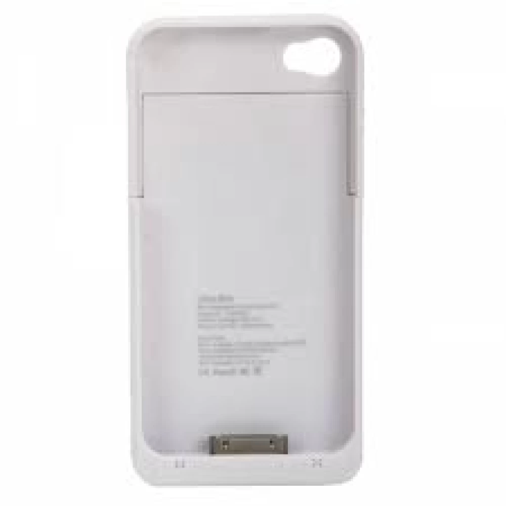 Θήκη-μπαταρία Iphone 4 & 4s λευκή  iph-white-1