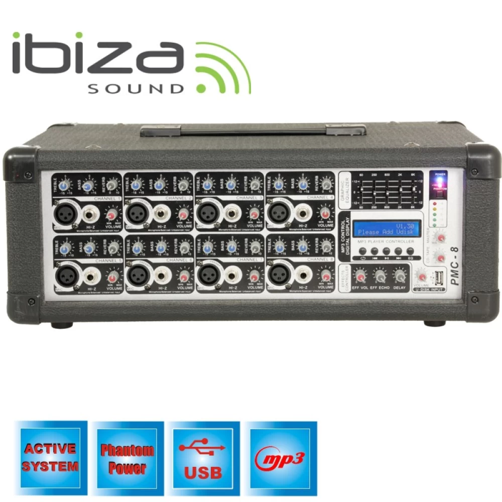 Μίκτης ήχου Ibiza PMM-8100