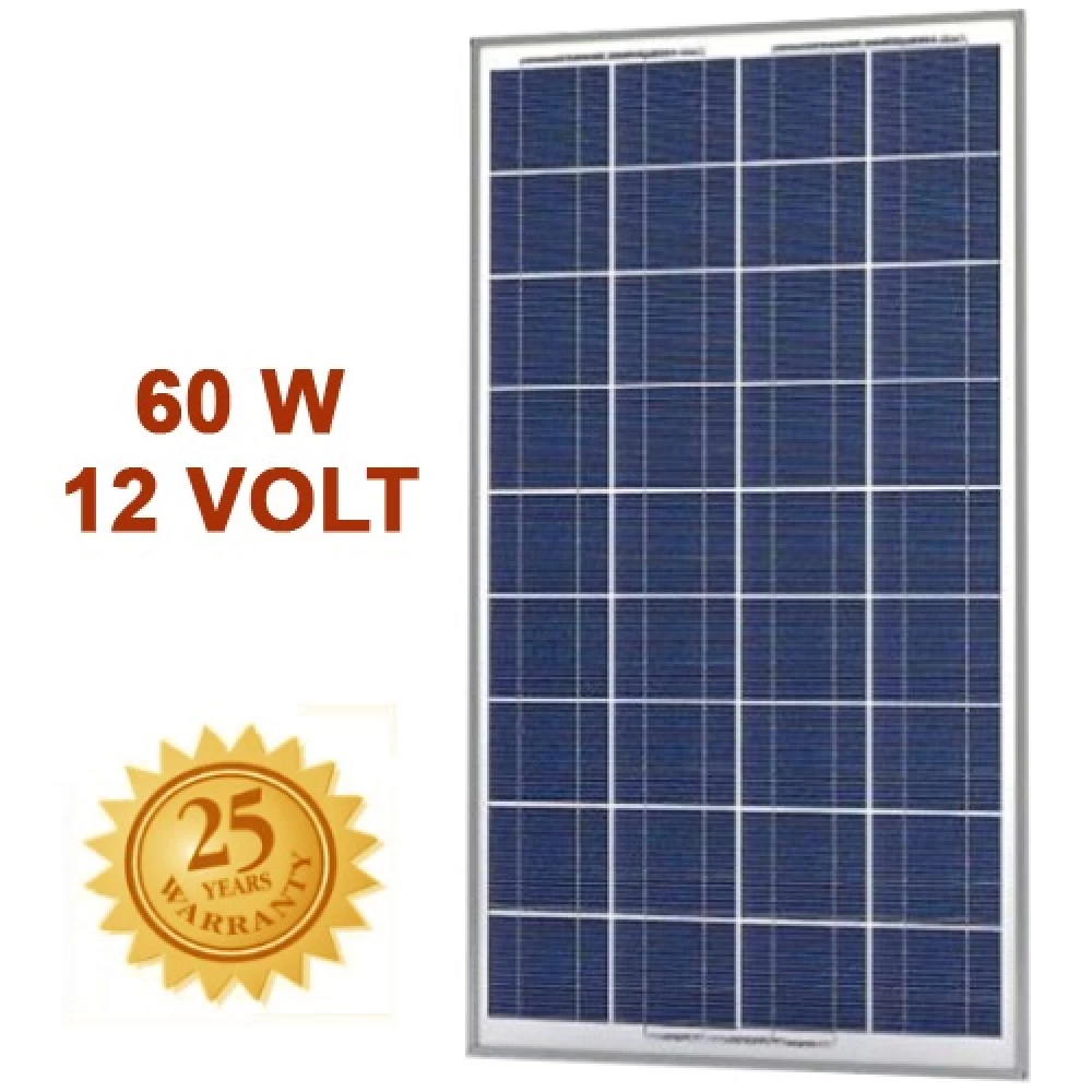 Φωτοβολταικό πολυκρυσταλικό  πάνελ Sol 55watt Srm-55P