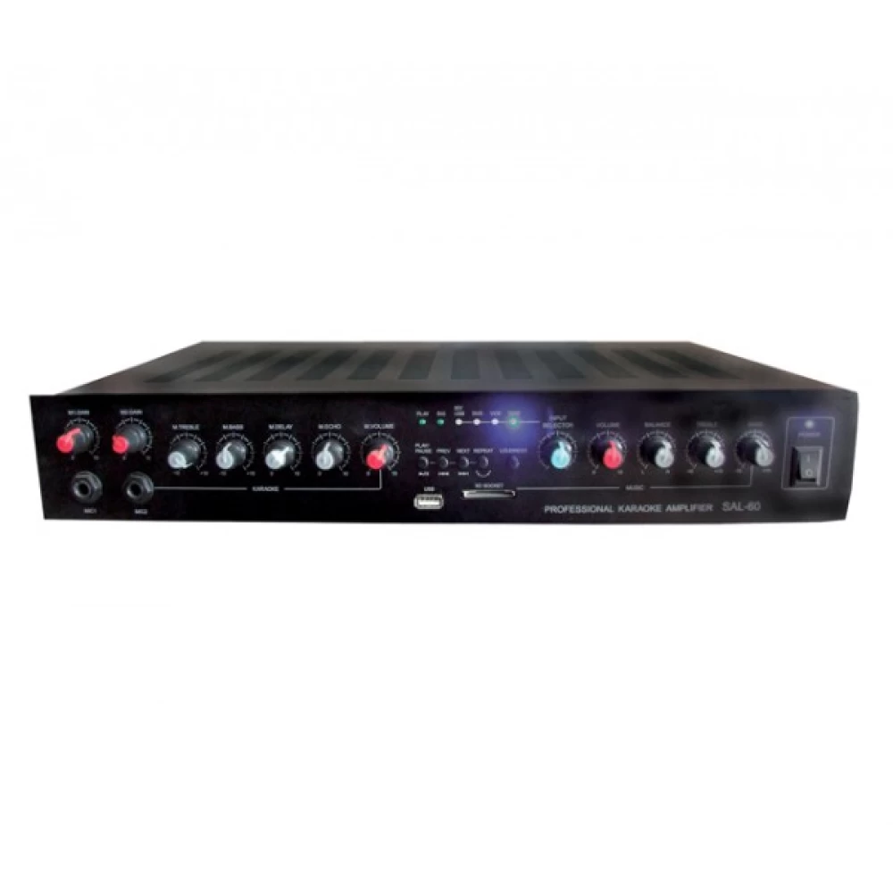 Ενισχυτής KARAOKE με USB / SD/MMC LTC XS-250-USB