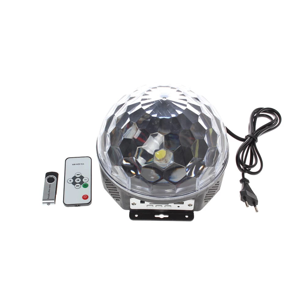 Φωτορυθμικό  led RGB Astro  Crystal  disco USB/SD Mp3 Player  LL082(YX-024-M4)