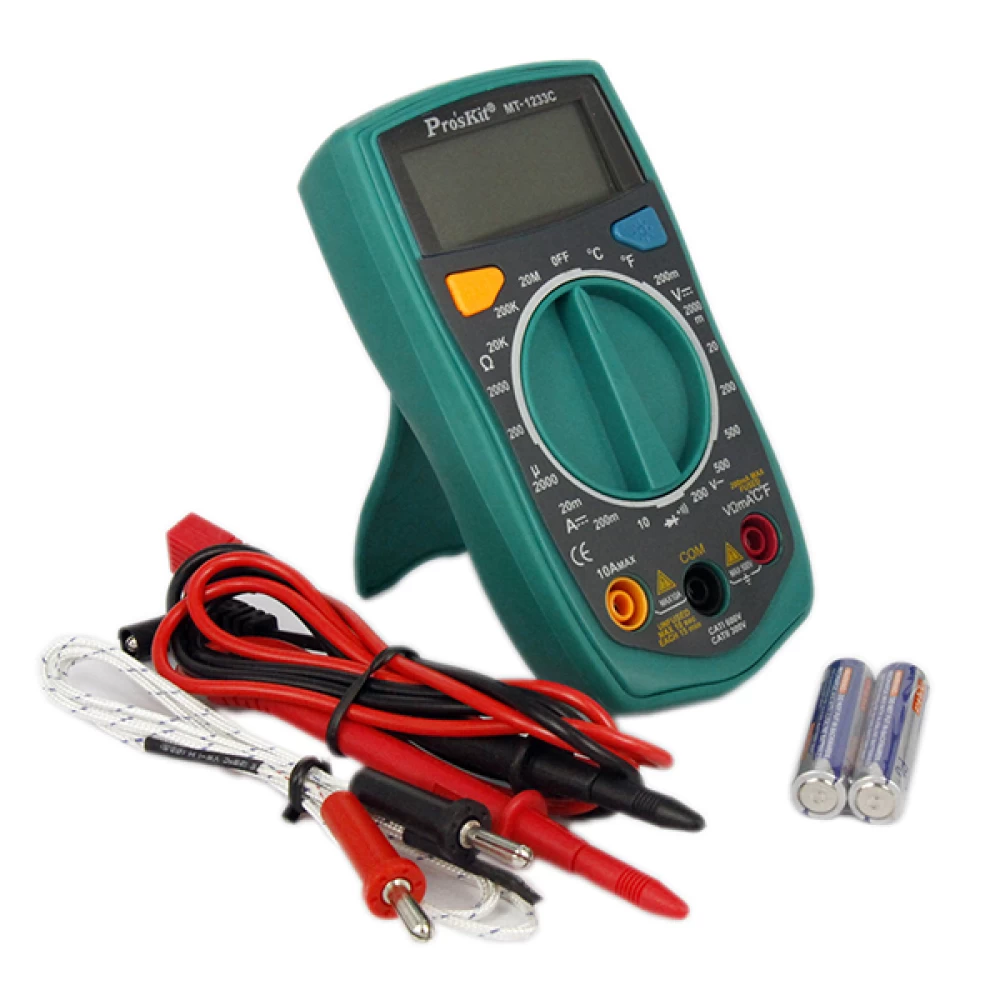 Πολύμετρο ψηφιακό Pro's Kit  MT-1233C