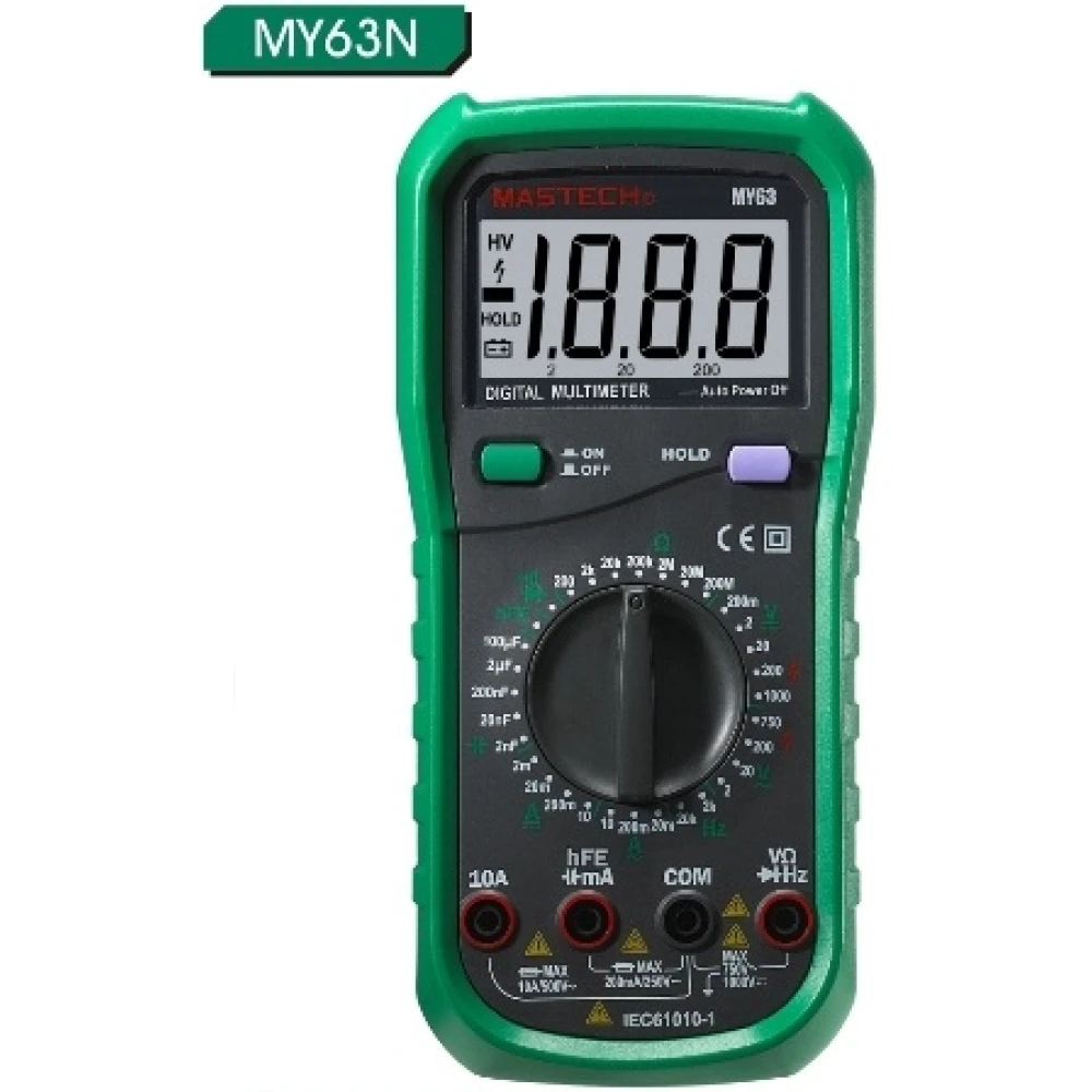 Πολυμέτρο ψηφιακό Mastech MY-63N