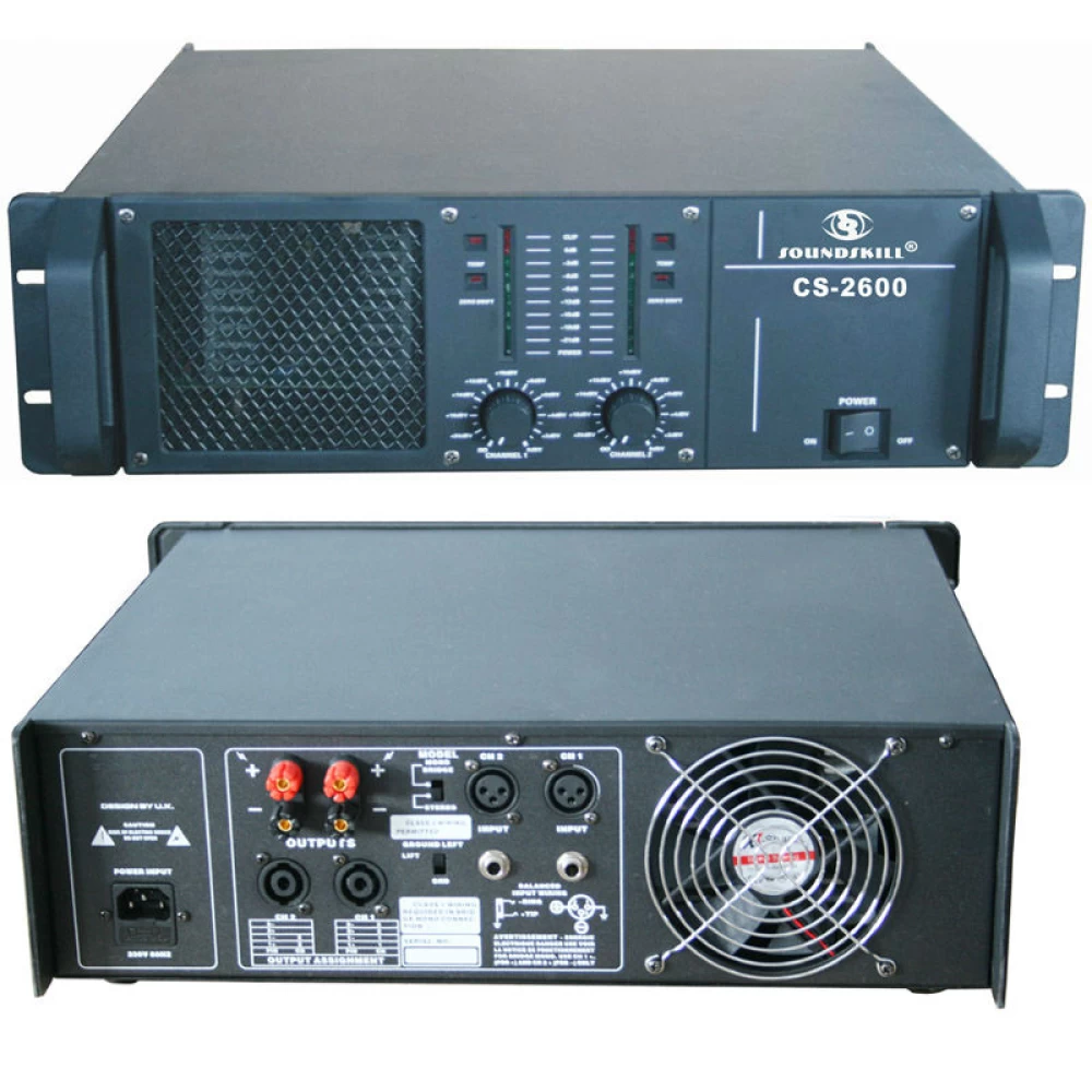 Τελικός ενισχυτής 2x500W CS-2500