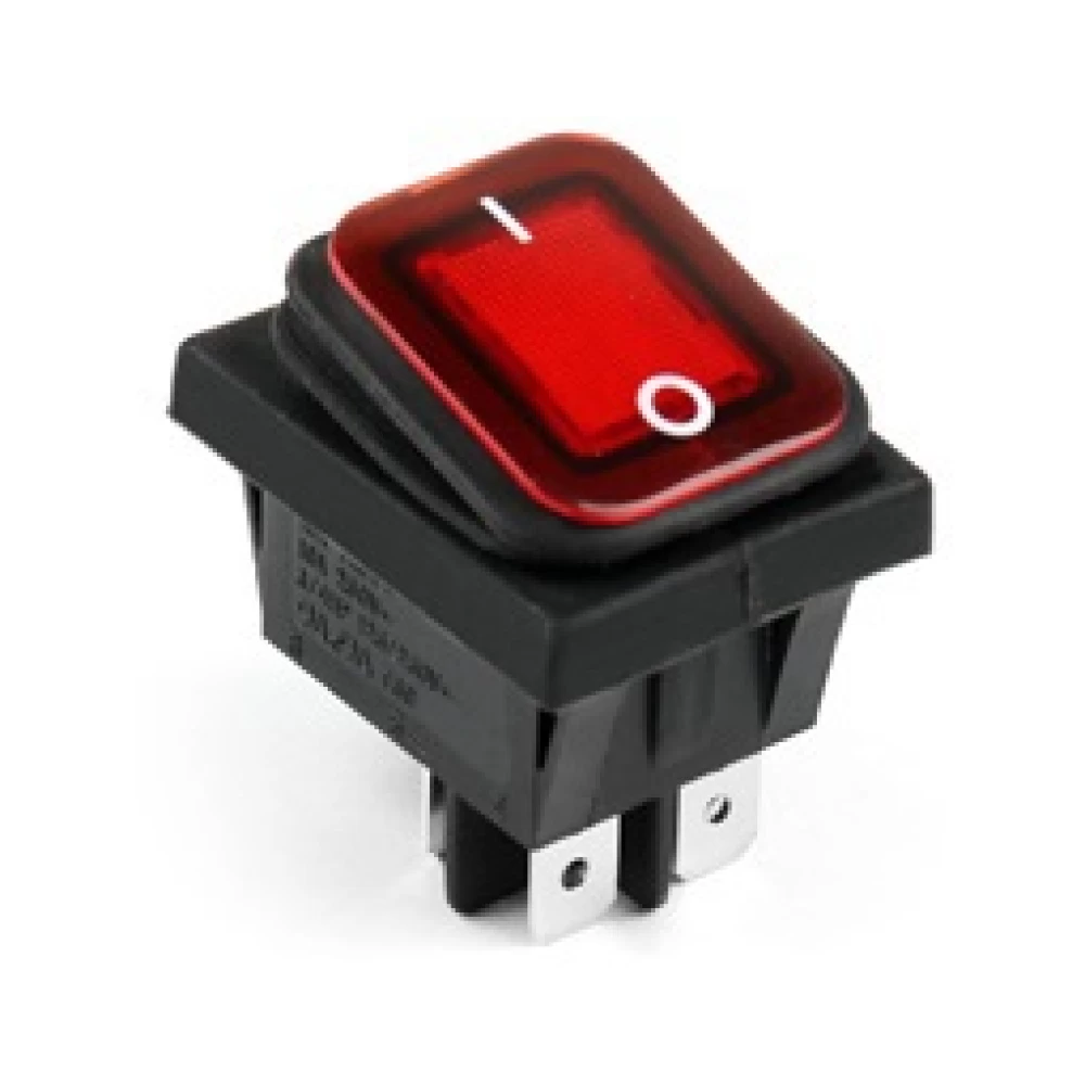  Διακόπτης κούνιας με λυχνία ON-OFF 16Α/250V 4P RL2(P)21