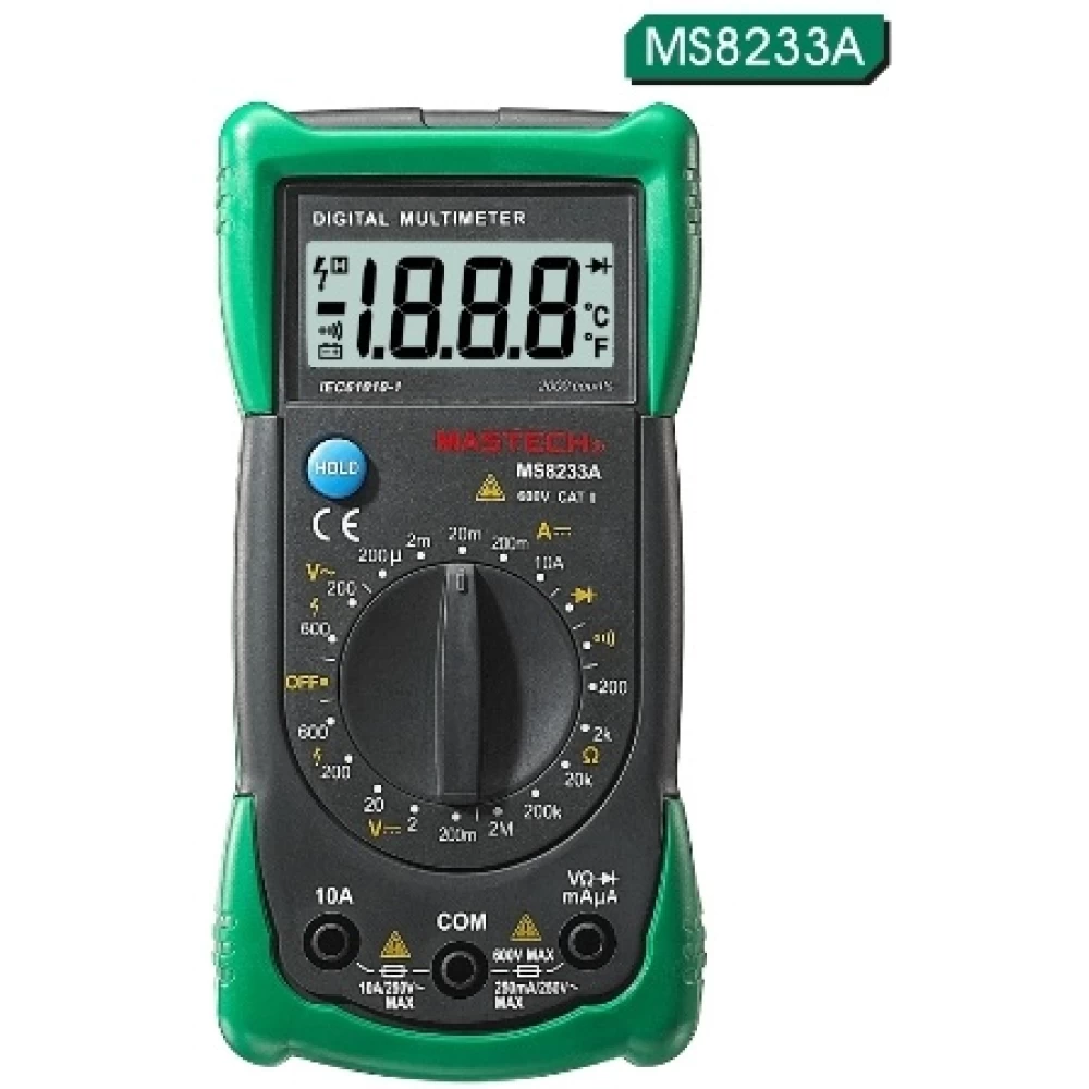 Όργανο πολύμετρο Mastech ψηφιακό MS8233A  
