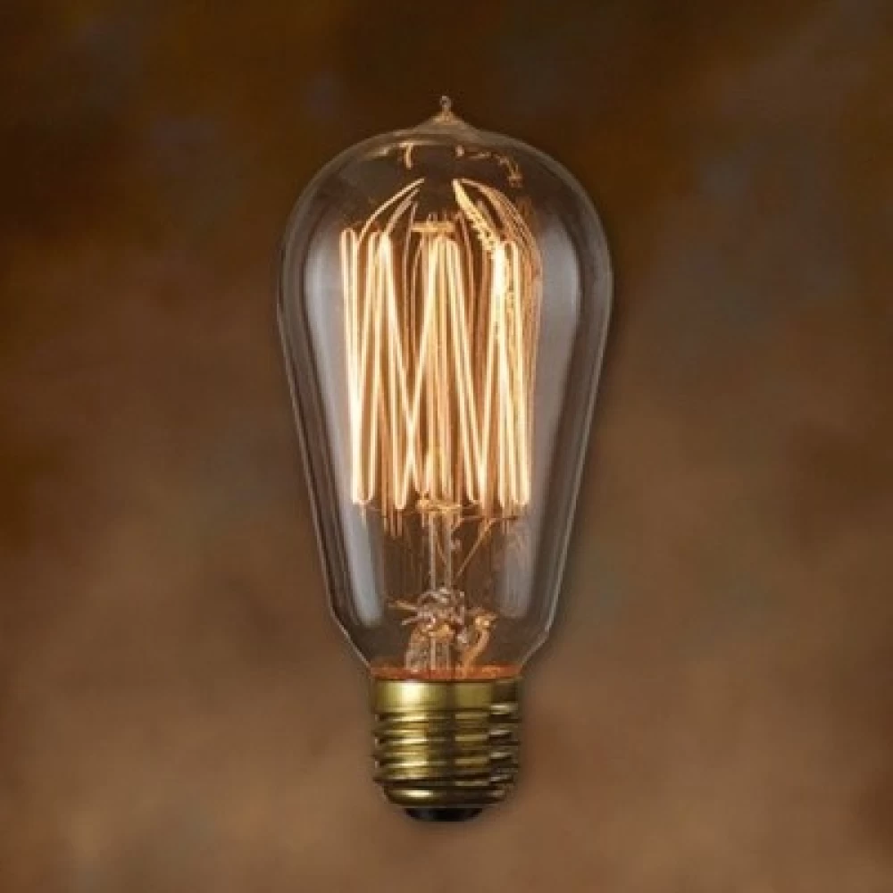 Λάμπα τύπου Edison E27 40W Αβοκάντο Νο4511
