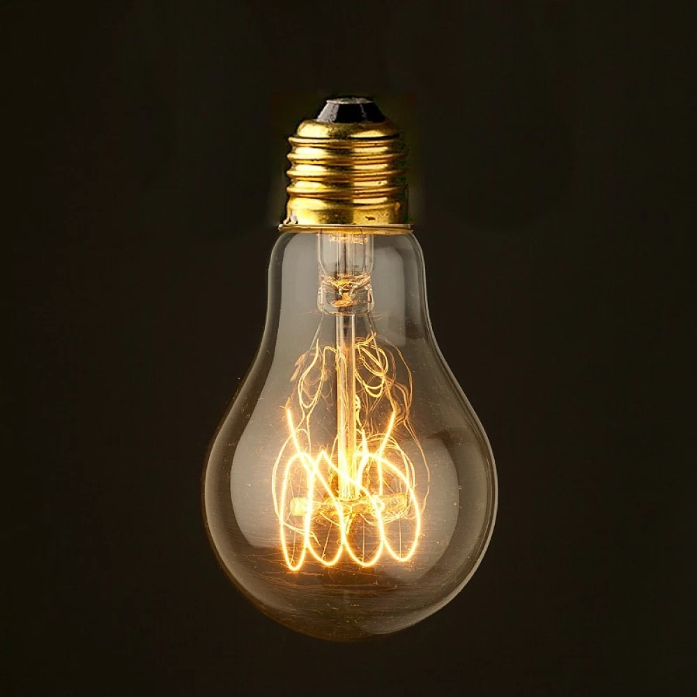 Λάμπα τύπου Edison E27 40W Αχλάδι Νο4512