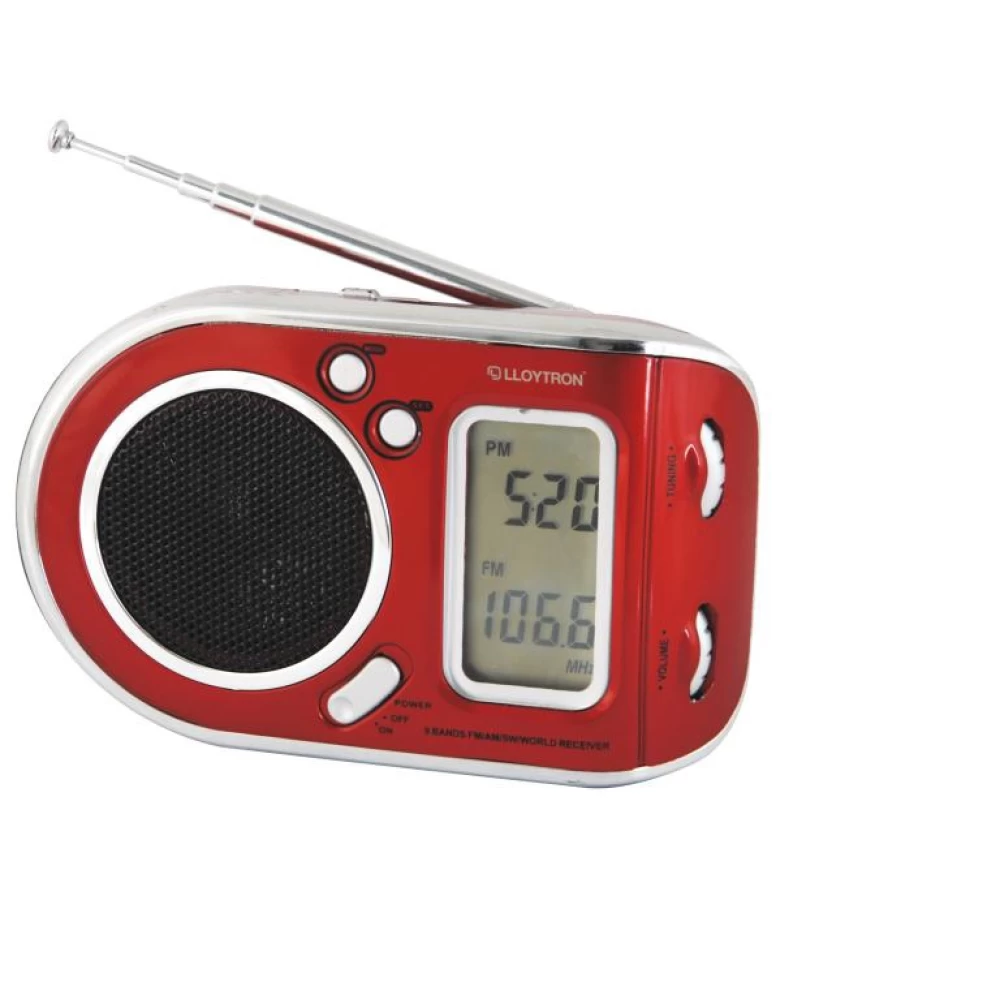 Ραδιόφωνο ψηφιακό  AM/FM LLOYTRON N-4202Red