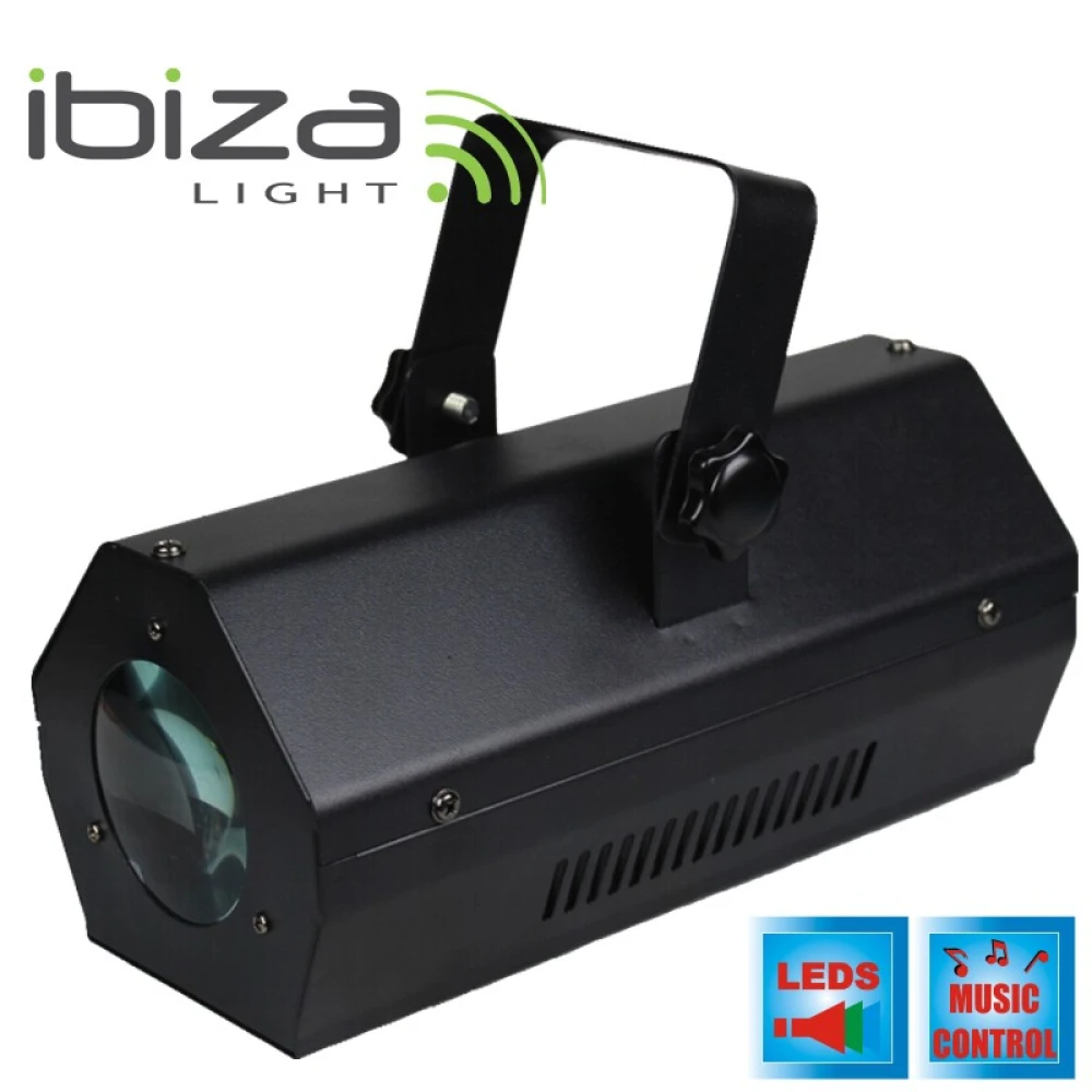 Φωτορυθμικό Disco Moon Flower Effect RGB LED LCM003LED-BL