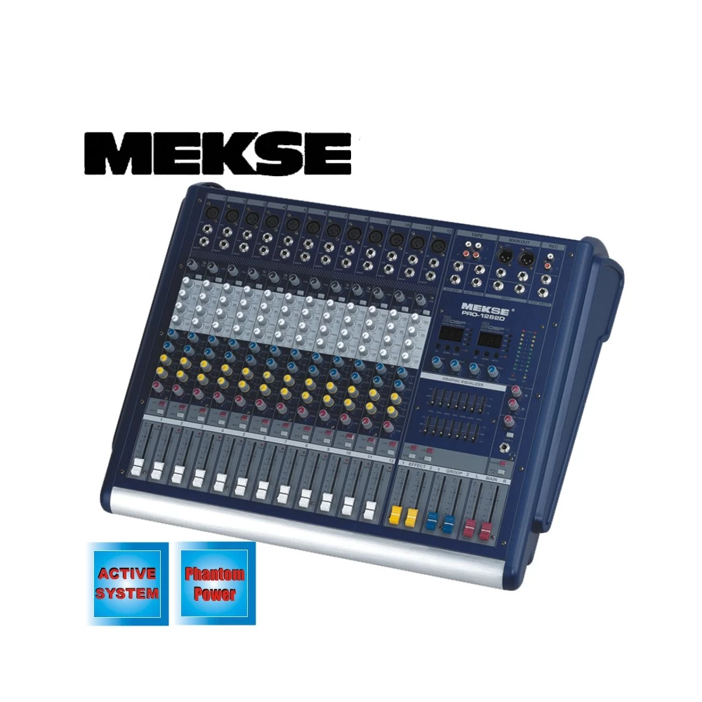 Αυτοενισχυόμενη κονσόλα 12 καναλιών  300W PRO-1282D
