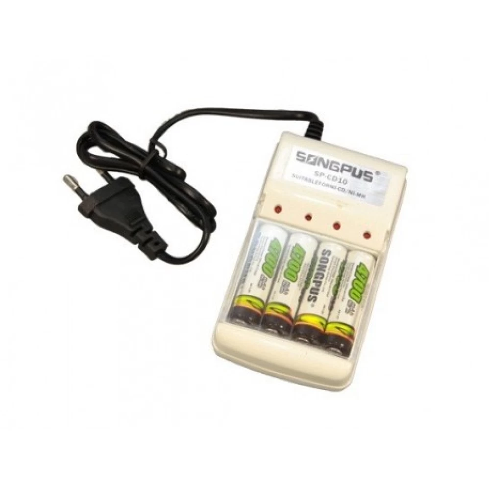 Φορτιστής μπαταριών Nimh  Songplus SP-CD10
