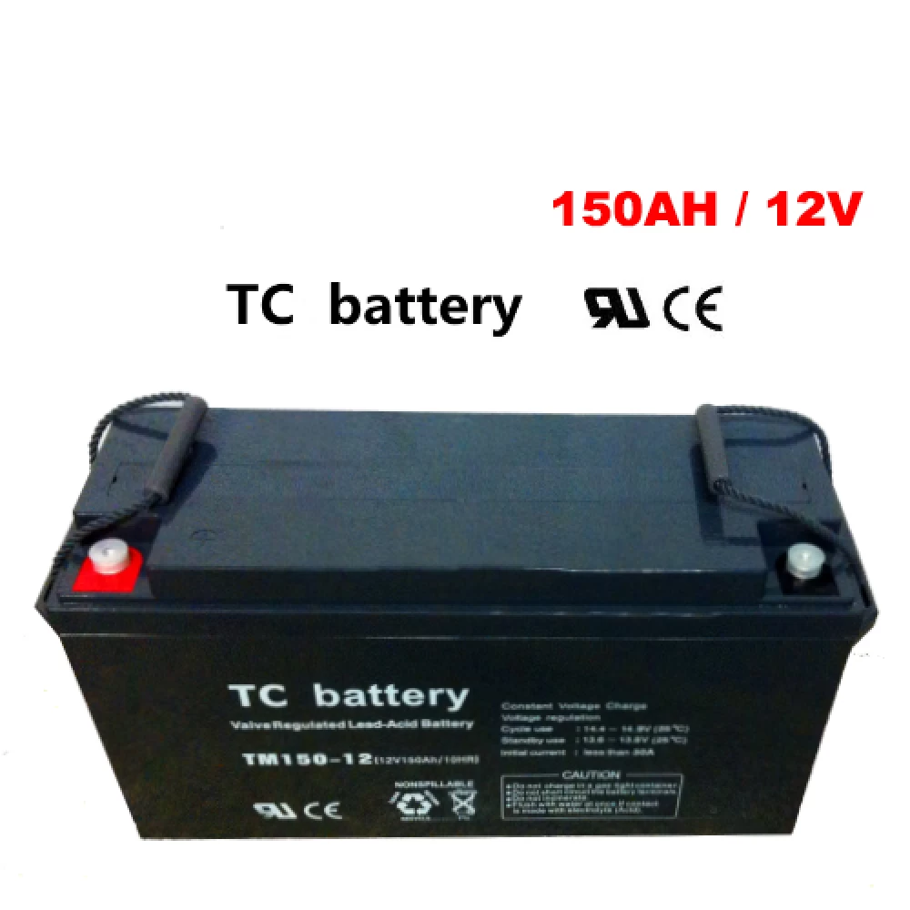 Μπαταρία μολυβδου βαθιάς εκφόρτισης 12V 150Ah, κλειστού τύπου TM12-150