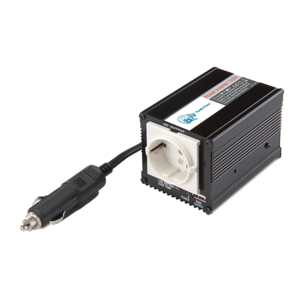 Inverter Intelligent τροποποιημένο ημίτονο  12V 150Watt SPS-150-12 USB