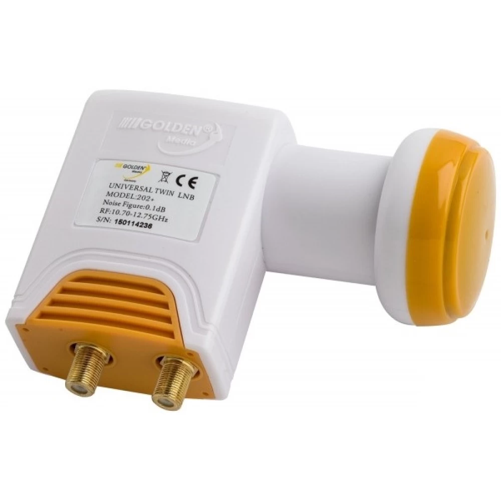 LNB Twin Golden Media 202+ 0,1 dB Gold-2