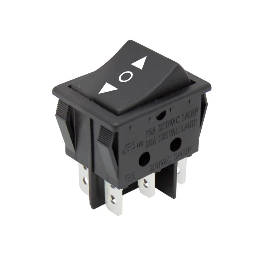 Διακόπτης 6 επαφών με επαναφορά 16A/250V (ΟΝ) OFF ON  RL2-323(C28)YNX 