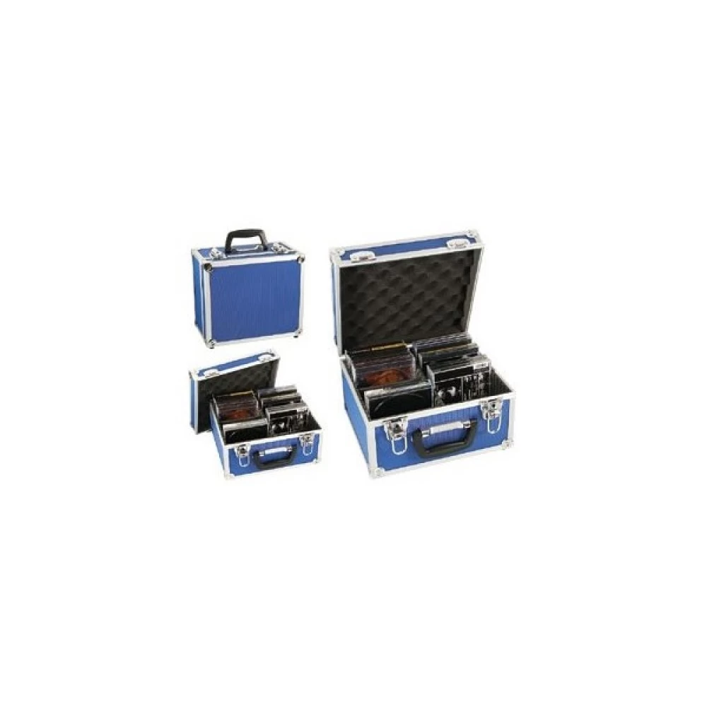 Μεταλλική βαλίτσα αλουμινίου μεταφοράς CDs 660073