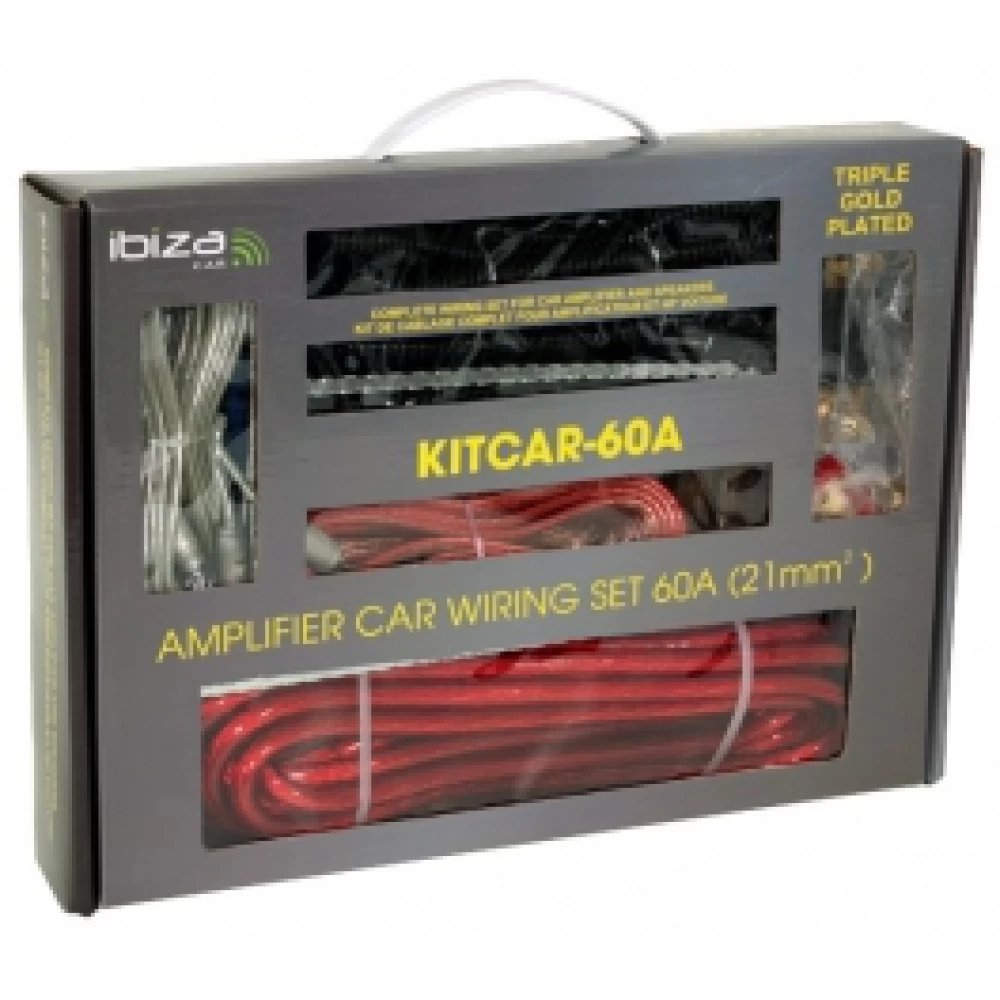 Κιτ καλωδίων ενισχυτή αυτοκινήτου 60Α KITCAR60A 