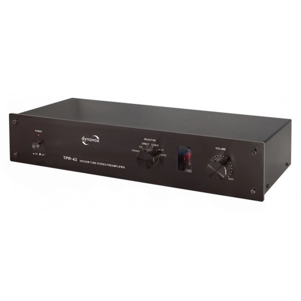 Προενισχυτής stereo με λυχνία &  Phono MM/MMC  Dynavox Tube TPR-30