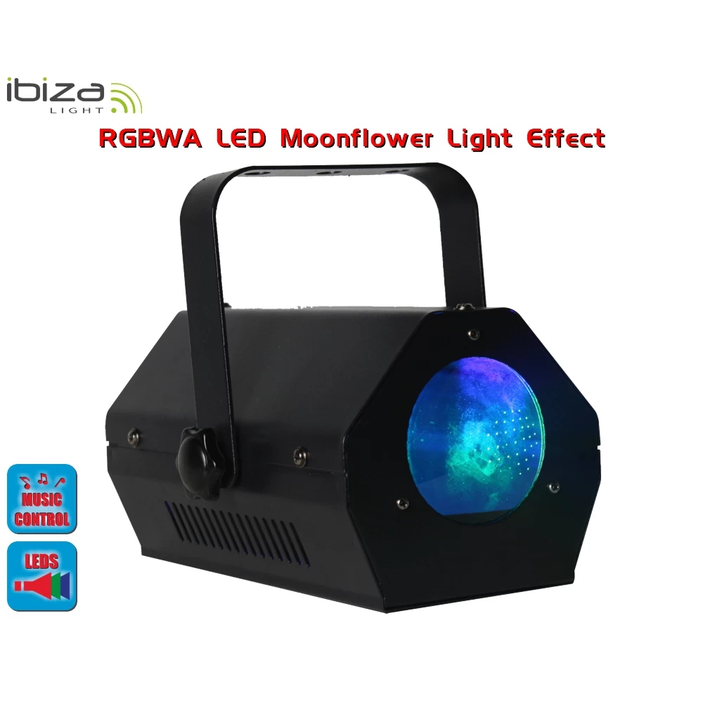 Φωτιστικό 5-χρωμάτων LED RGBW moon flower Ibiza LCM004LED