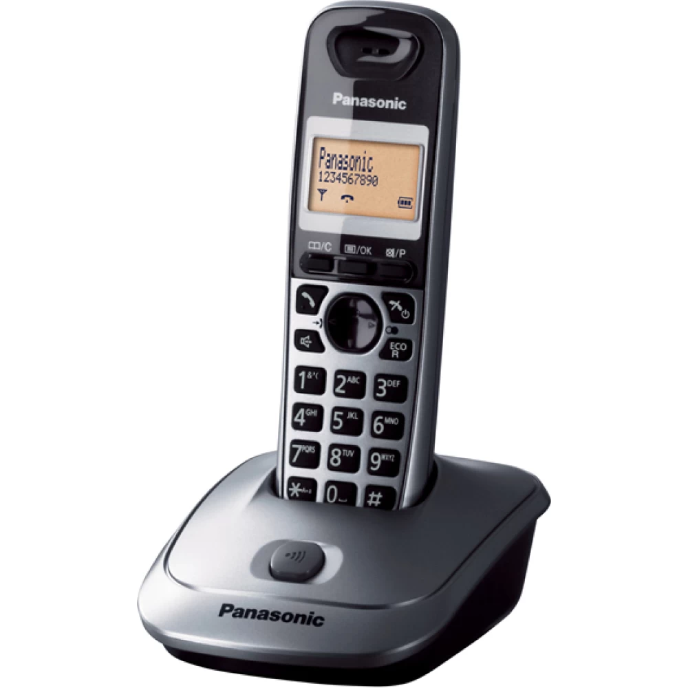 Τηλέφωνο ασύρματο Panasonic silver KX-TG2511GR