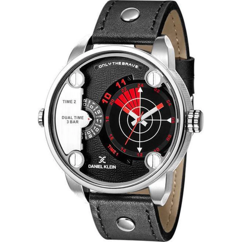 Ρολόι χειρός διπλής ώρας Daniel Klein με λουρακι DK11932-3