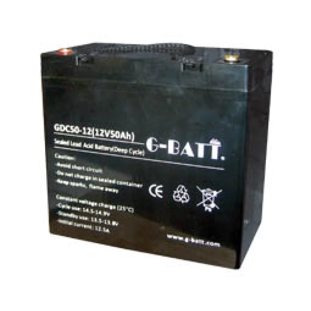 Μπαταρία μολύβδου βαθιάς εκφόρτισης 12V 50Ah g-BAT  GDC50-12 GBT