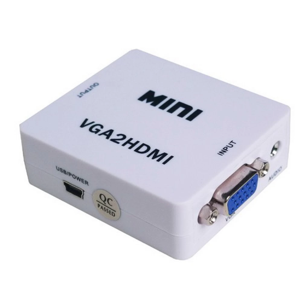 Μεταροπέας Power Plus VGA θηλυκό με Ήχο σε HDMI PS-M600