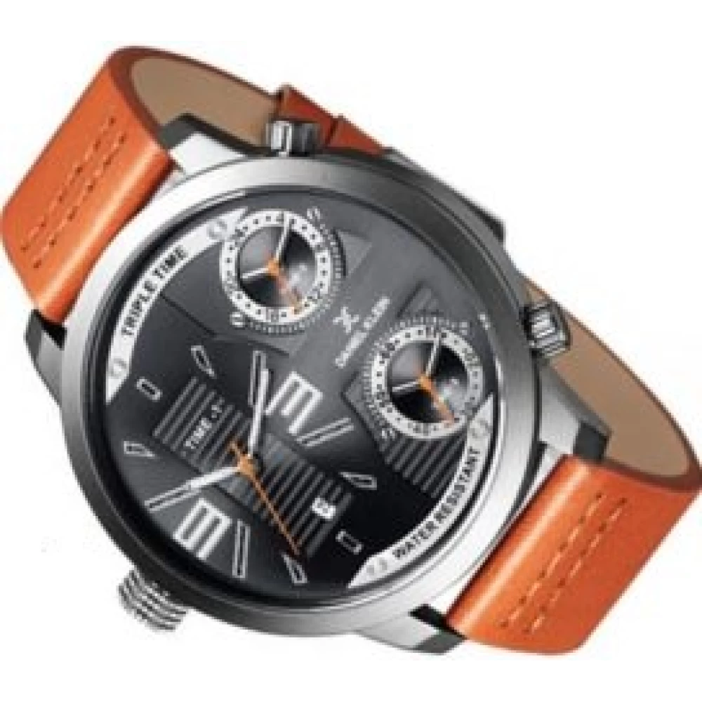 Ρολόι χειρός τριπλής ώρας Daniel Klein με λουρακι DK11223-2