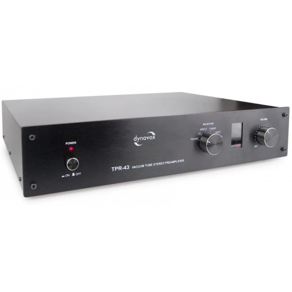 Προενισχυτής stereo με λυχνία &  Phono MM/MMC  Dynavox Tube TPR-43