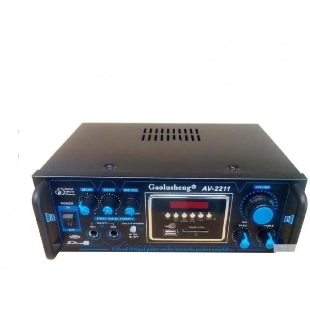 Ραδιοενισχυτής Stereo karaoke 2x45watt AV-2211
