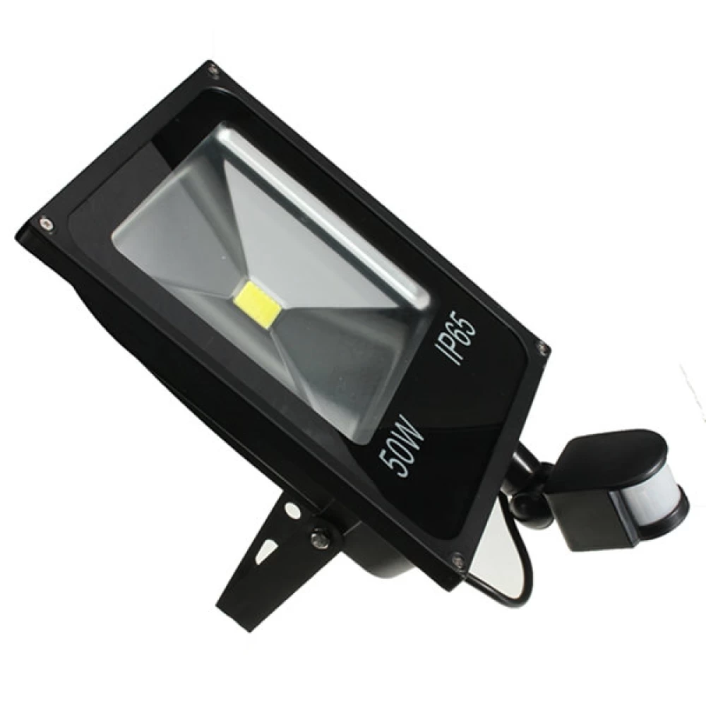 Ανιχνευτής κίνησης με προβολέα Led 50watt Pir-50
