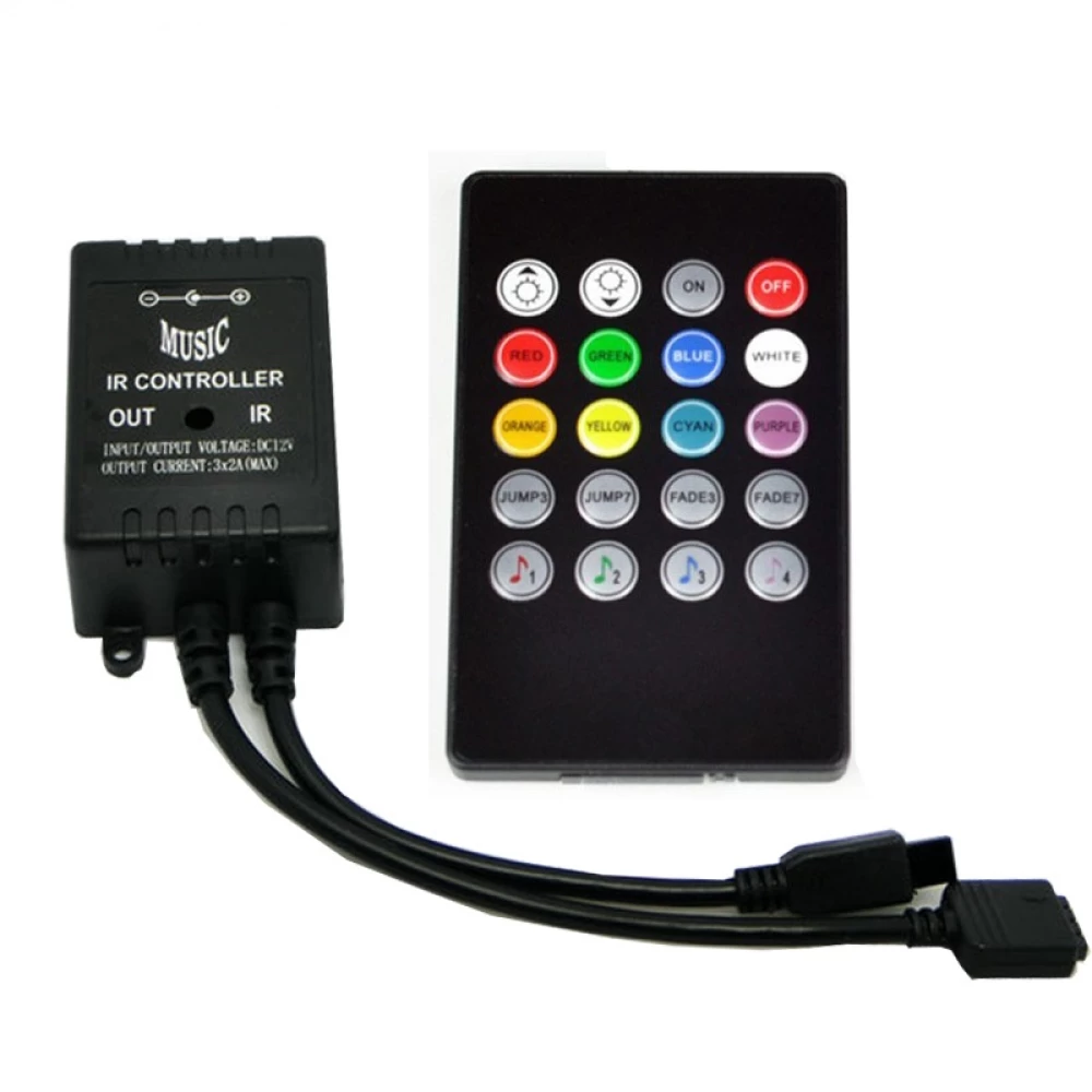 RGB Music sound controller dimmer 5.3.23