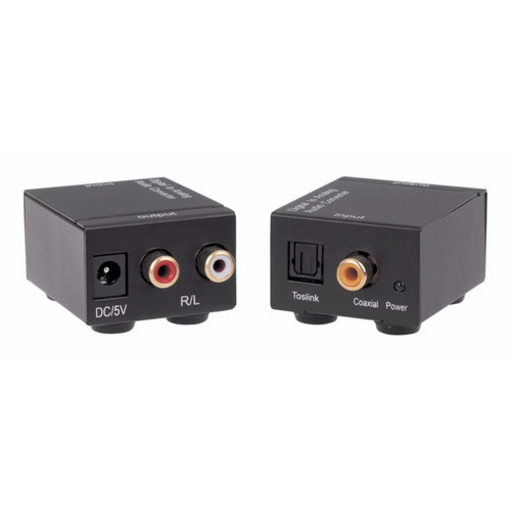 Μετατροπέας Ψηφιακού Ήχου Toslink ή Coaxial σε Stereo RCA ANGA CVA-3004 (QA-C102)