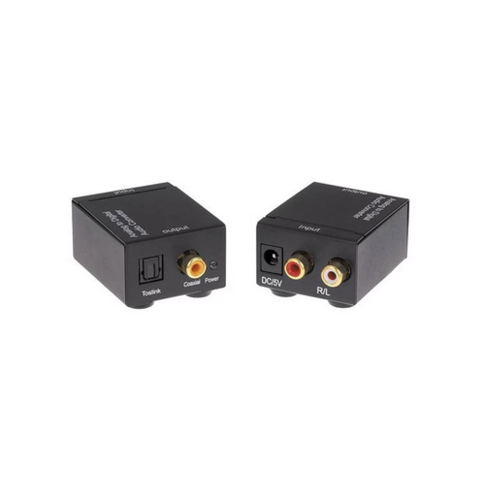 Μετατροπέας Stereo RCA σε Ψηφιακό Ήχο Toslink ή Coaxial  ANGA CVA-3005