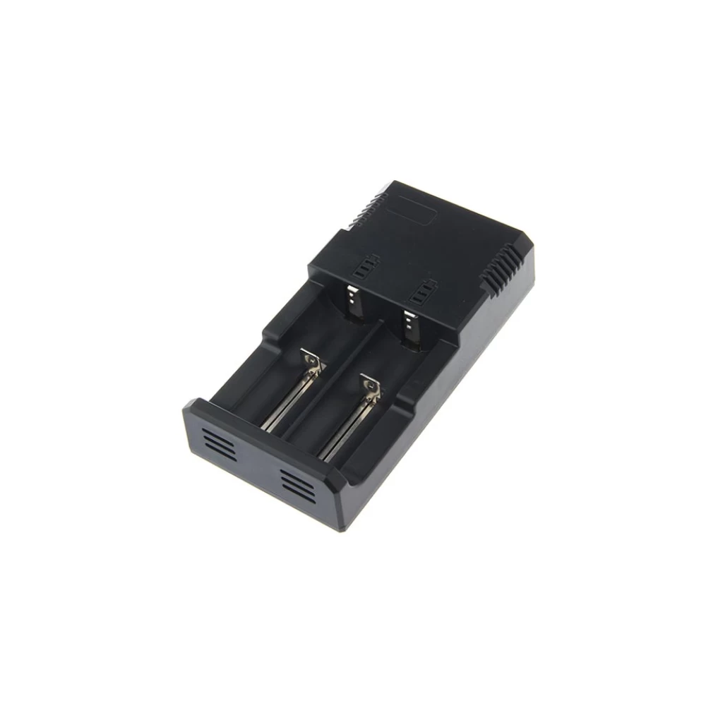 Φορτιστής λιθίου διπλός 266500-18650 4.2V 1A & USB HD-8863