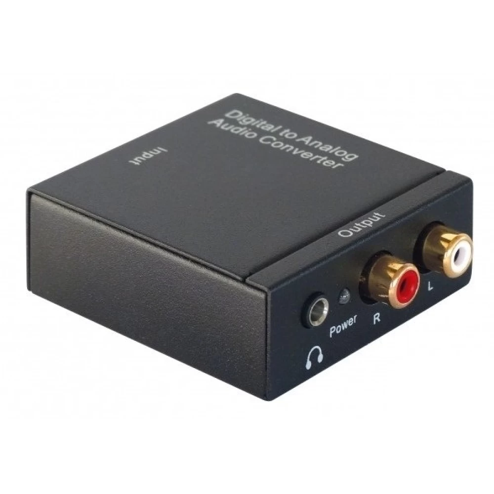 Μετατροπέας Ψηφιακού Ήχου Toslink  σε Stereo RCA Dynavox Mini-DAC